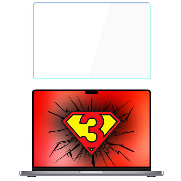 Szkło ochronne 3mk FlexibleGlass Apple MacBook Pro 14,2"